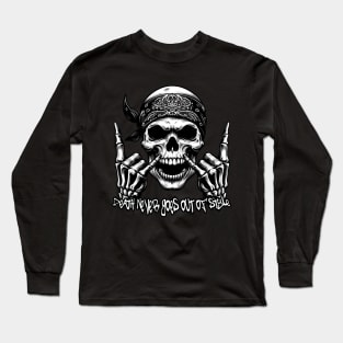 Skull n' Style: Bandana Bones Long Sleeve T-Shirt